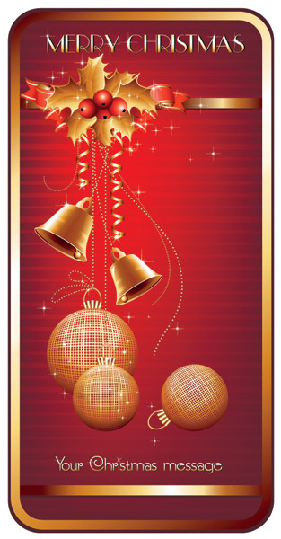 free vector High quality christmas element vector